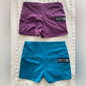 2 pairs/bundle if Rokfit CrossFit athletic booty shorts Medium